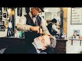 💈 Dutch Artist At Work!  Hot Towel Shave At Gio's Chop Shop | Netherlands