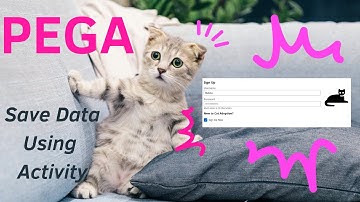 Pega 8.7 - Save Data Using Activity