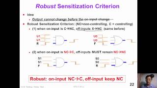 9 2 Delay Test -  Path Sensitize