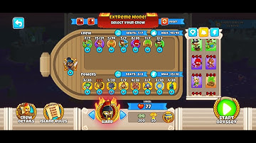 BTD6 - Odyssey Event Hard Extreme - Ruins - Setting the Crew - V31.2