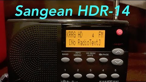 New Radio! Sangean HDR-14