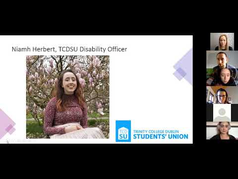 Getting to Know the Disability Supports at Trinity College Dublin 2020