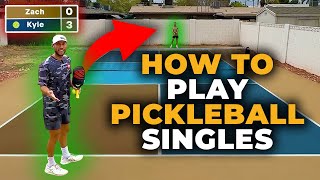 Pickleball SINGLES Rules Breakdown