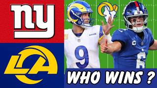 New York Giants vs Los Angeles Rams - NFL Week 2 Preview & Prediction