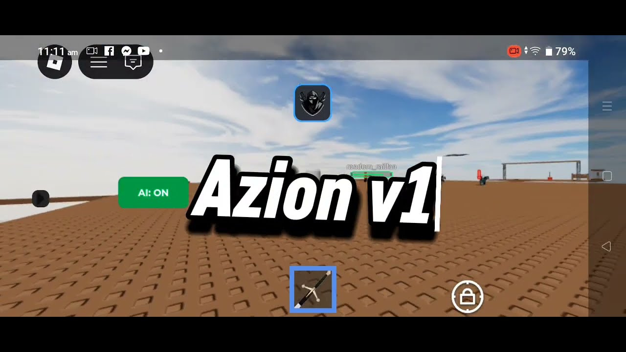 Azion v1 Sword fighting Ai Script - YouTube