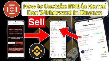 How to Unstake BNB & SAND in Binance | Kernel DAO sa BNB kasay naklay! 🚀💰 |