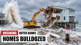 Rodanthe's $650K Oceanfront Homes Are Washing Away — So the Park Service Bulldozed Them