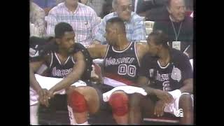 DETROIT PISTONS vs PORTLAND BLAZERS 1990 Jun 5 GAME 1