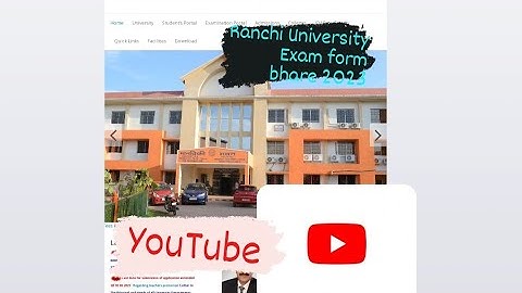 Sem 6 Exam Form Ranchi University kaise Bhare 2020 ! Sem 6 Exam Form Submit 2023!