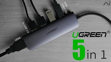 รีวิว UGREEN USB-C 5 in 1 ครบจบทุกการเชื่อมต่อใน Hub เดียวใช้ดีทั้งคอมและมือถือ