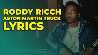 Roddy Ricch - Aston Martin Truck (Lyrics)