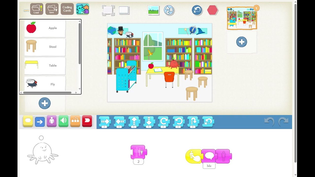 Βρες με (Scratch Junior)