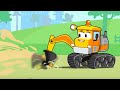 Bagger Kinderfilm - Super Spielplatz - Cartoon für Kinder | Vroom Vroom
