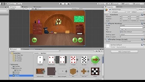 Creating a 2D Room Escape Game in Unity - Room Navigation part 3