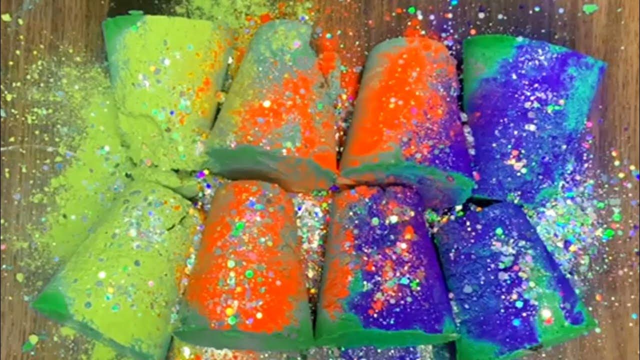 Dusty gym chalk gym chalk new crushing asmr oddly satisfying YouTube