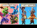 Dragon Family Vs Wizard Family | Epic Comparison | Clash of clans