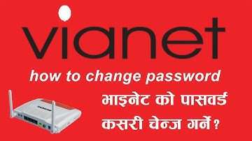 how to wi-fi change password on vianet HD # vianet  ko password kasari change garne ?