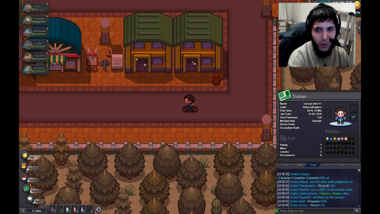 Pokemon Revolution Online How to beat 6th and 7th gym! YouTube