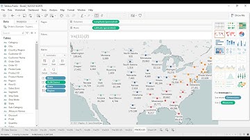 Tableau Tutorial for Beginners 27 - Working with Map Groups in Tableau