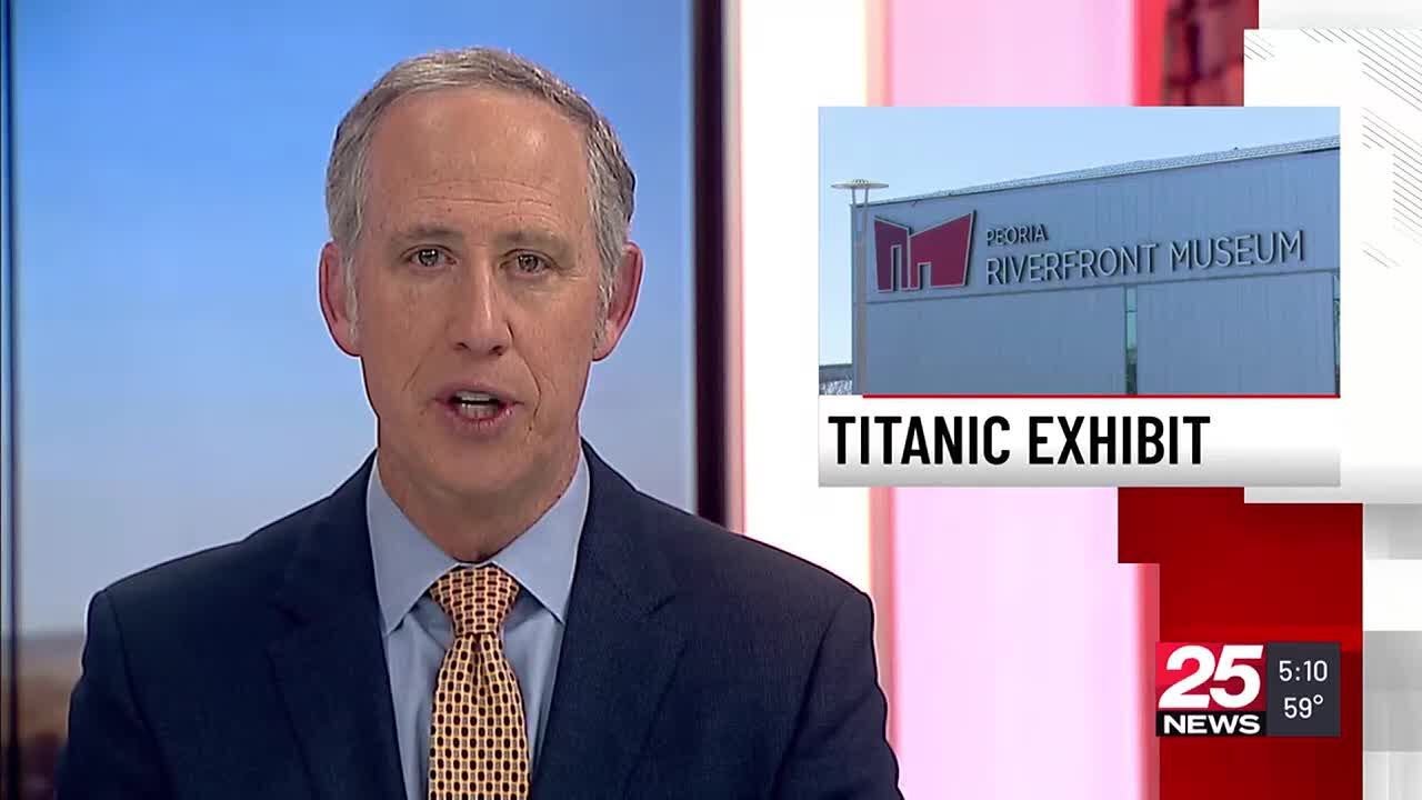 Titanic exhibit makes maiden voyage at Peoria Riverfront Museum