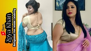 🔥Top Hot Mode l Curvy Plus Size Model Photoshoot  | Saree Lover | Top Indian Curvy Plus  Size 2023❤️