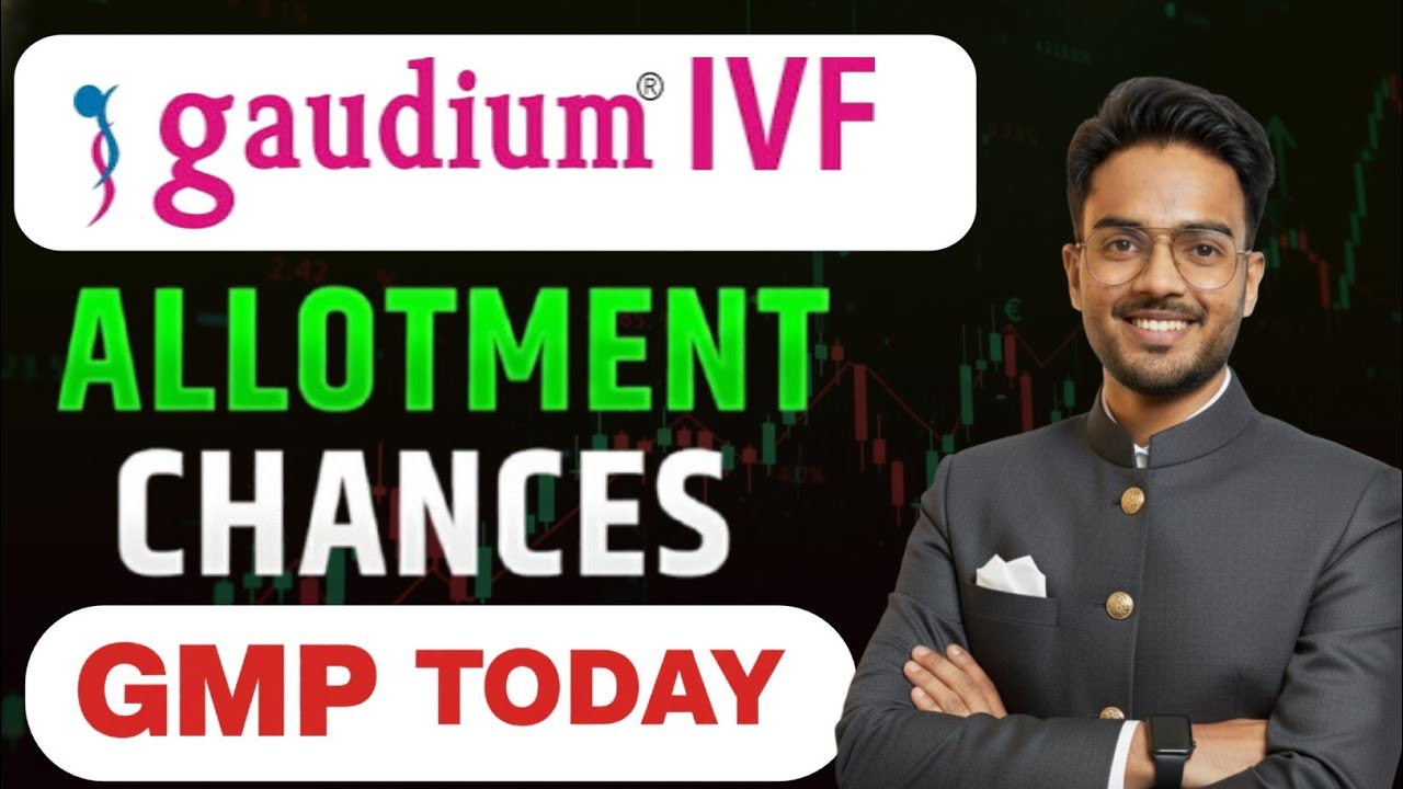 Gaudium IVF IPO Allotment Chances | Gaudium IVF IPO GMP Today