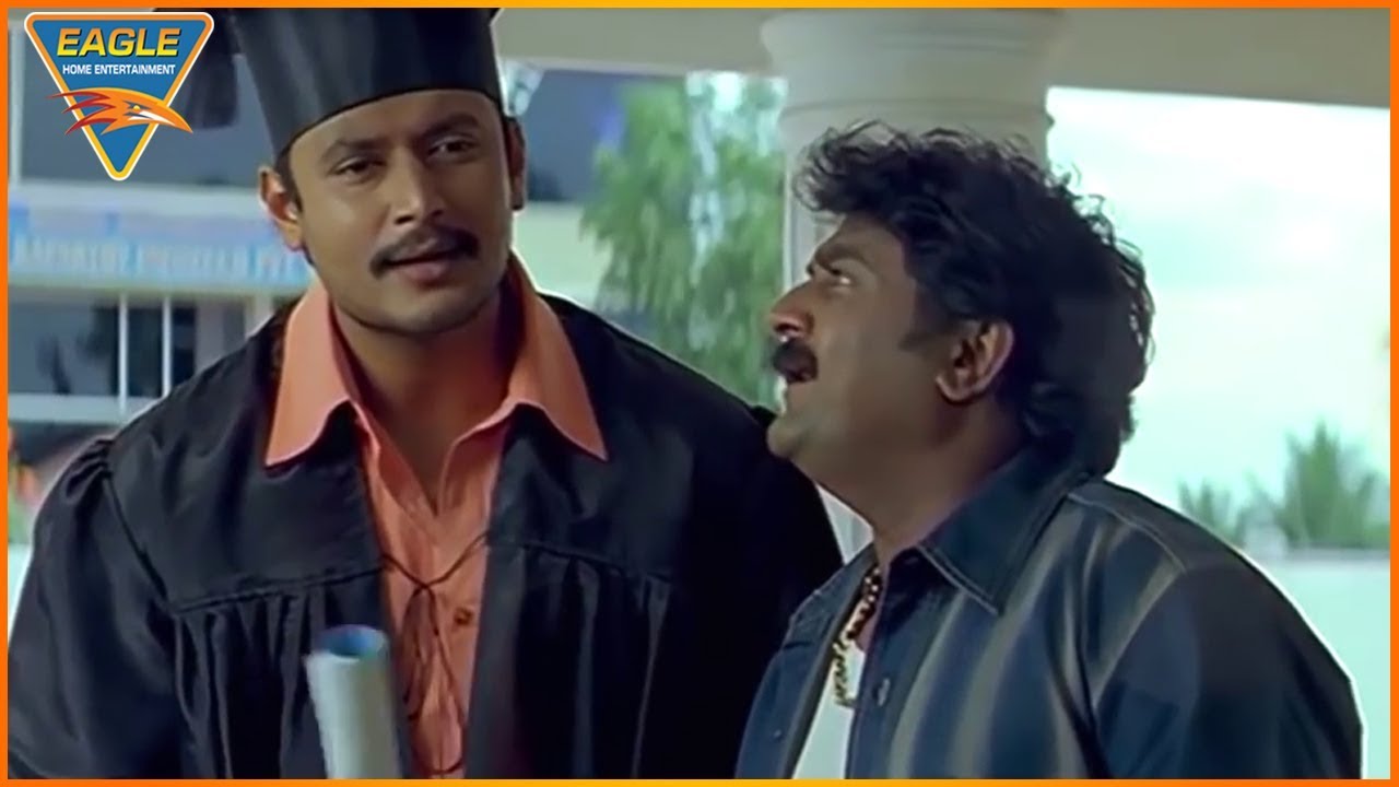 Aaj Ka Daata Hindi Dubbed Movie Darshan Ramya Best Comedy Scene aaj-ka-daata-hindi-dubbed-movie-darshan-ramya-best-comedy-scene