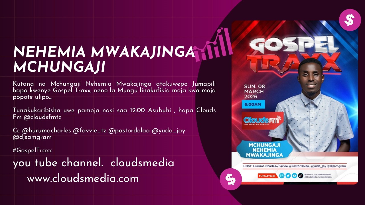 Ujumbe wa Baraka | Nehemia Mwakajinga Live kwenye Gospel Traxx 8 March 2026