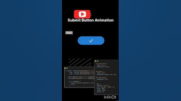 Button Animation \\ Submit Button. || @nomadcoders