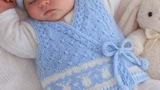 Beautiful Baby Sweater Design Hand Knitting Woolen Sweater Pattern 😘