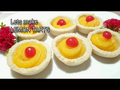 Lemon Tarts | Lemon Meringue Pie | French Lemon Tarts | Samia's Kitchen