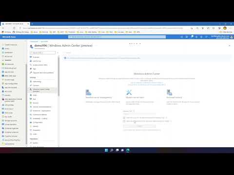 Install Windows Admin Center on Azure VM