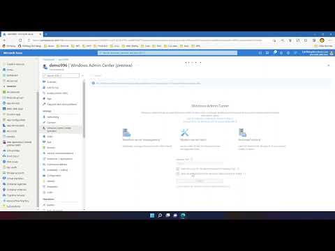 Install Windows Admin Center on Azure VM