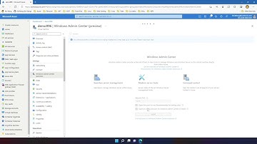 Install Windows Admin Center on Azure VM