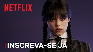 Enid Sinclair (Emma Myers) e Wandinha Addams (Jenna Ortega) podem viver  romance na 2ª temporada de Wandinha - Purebreak