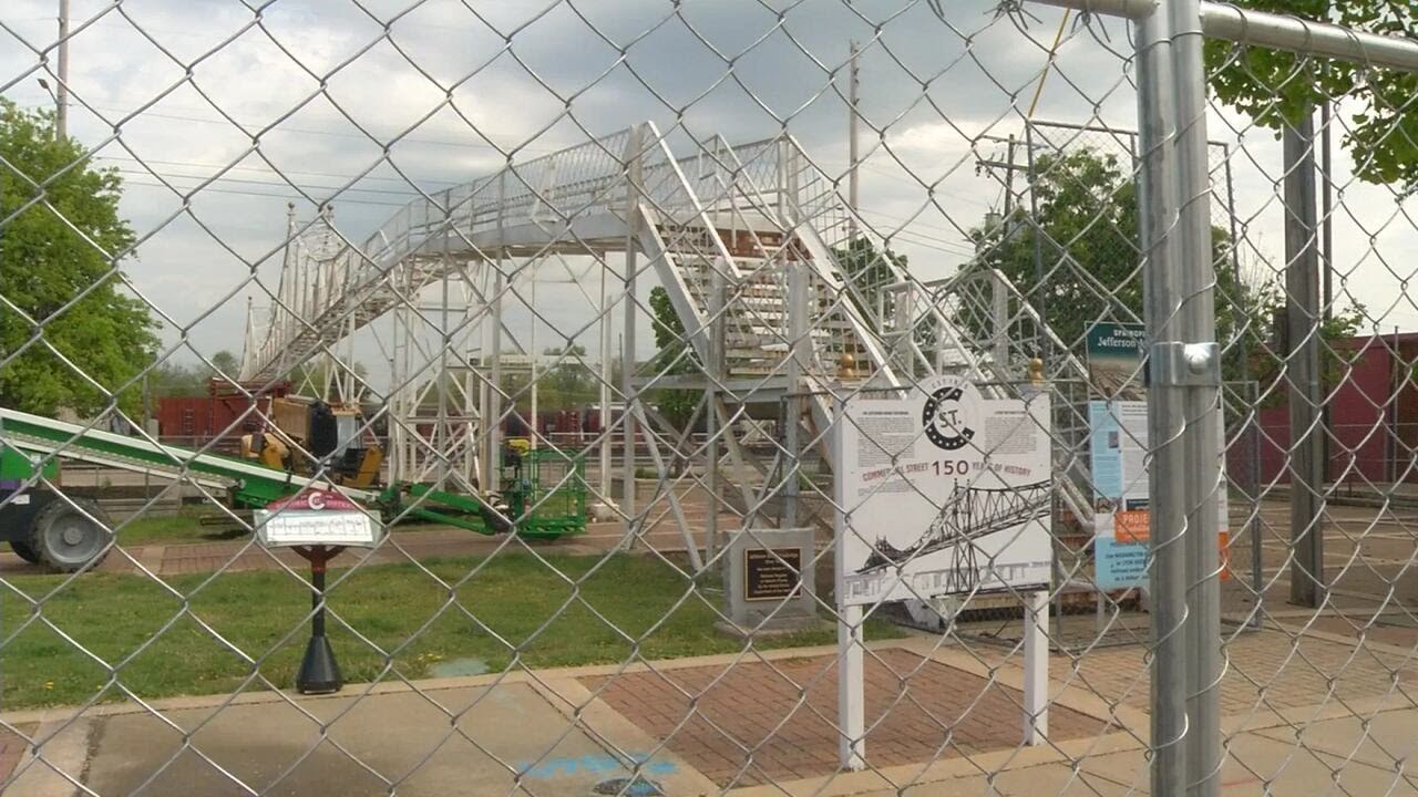 Springfield’s Jefferson Avenue Footbridge to come down in May as part of  rehabilitation project