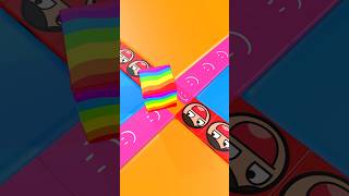 Rubic's cube falling into the void 26#shorts #3danimation #3d