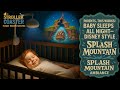Baby Sleep Down the River | Splash Mountain POV + Womb Sounds &amp; White Noise | Gentle Disney Ambience