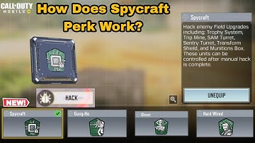 Spycraft Perk Explained in Cod Mobile | How Does it Work