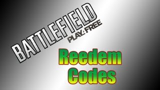 Battlefield Play4Free Redeem Codes (July 2013) (expired)