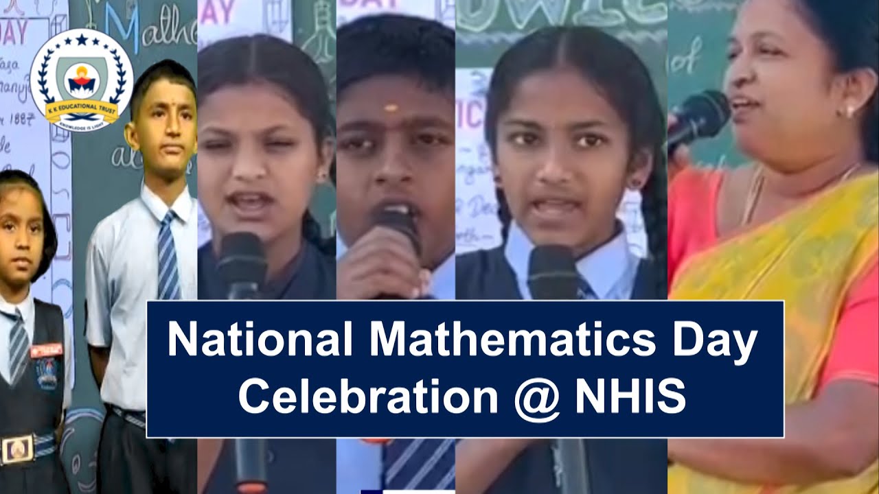 National Mathematics Day Celebration @NewHardwick - YouTube