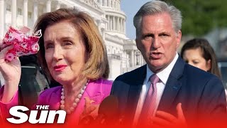 Pelosi calls McCarthy a ‘moron’ after GOP leader opposed new mask mandate