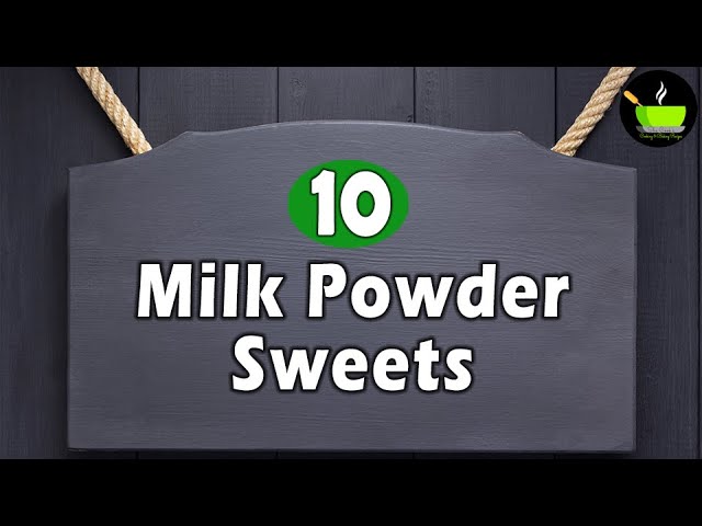 10 Milk Powder Sweets & Desserts | Milk Powder Recipes | Recipes Using Milk Powder | Easy Sweets | She Cooks