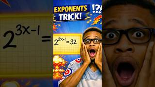 Solve for x — The Exponential Equation Everyone Gets Wrong!