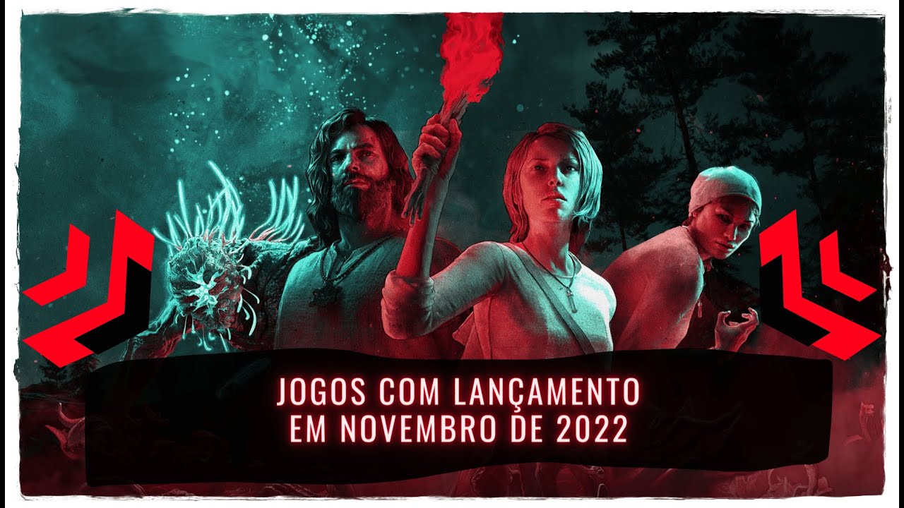 Confira os lançamentos de jogos em novembro de 2022