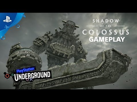 Shadow of the Colossus PS4 Gameplay | PS Underground