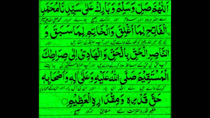 Salat al-Fatih | (x33) | Sidi Abu Abdullah Mohamme...