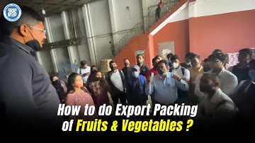 How to do Export Packing of Fruits & Vegetables ? | Live interaction in Cold storage