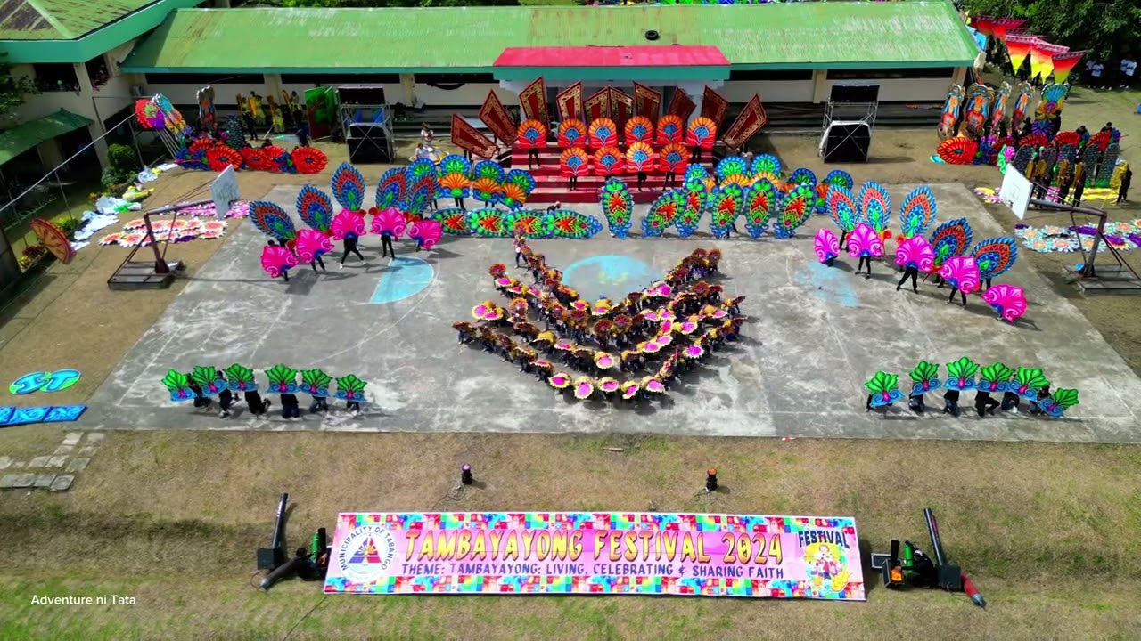 Tambayayong festival 2024 (1st Runner Up) Tabango Leyte (Tabango National High School)