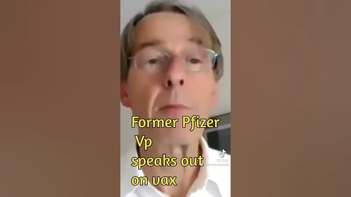 ex- Pfizer associatespeaks out against the vax.